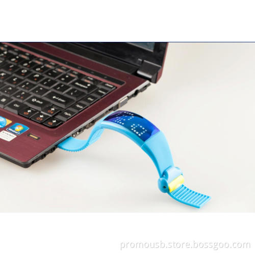 personalized 3D LED watches smart Usb multifunction pedometer
